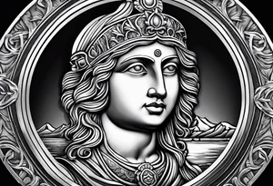 US Coin tattoo idea