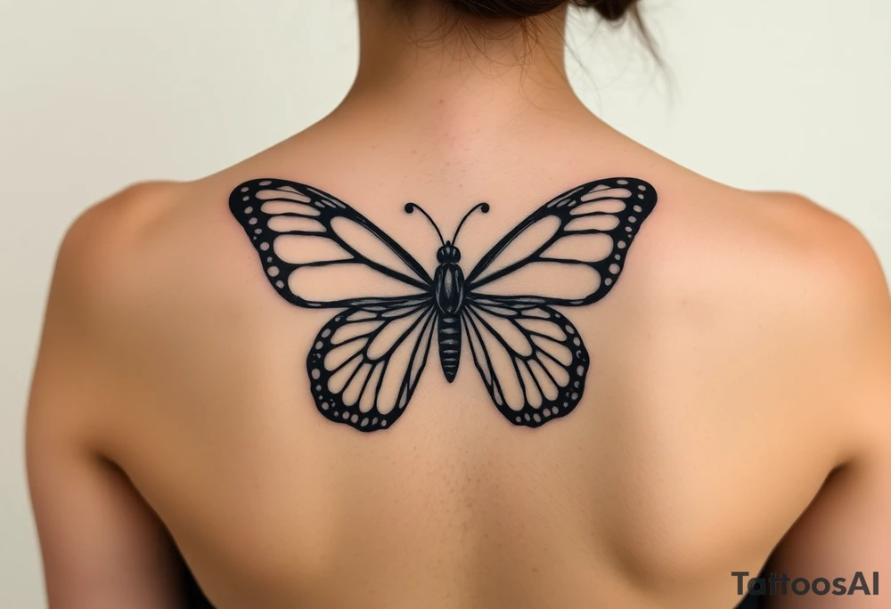 butterfly tattoo idea