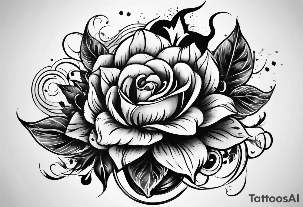 smoke tattoo idea