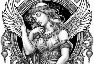 Archangel raphael tattoo idea