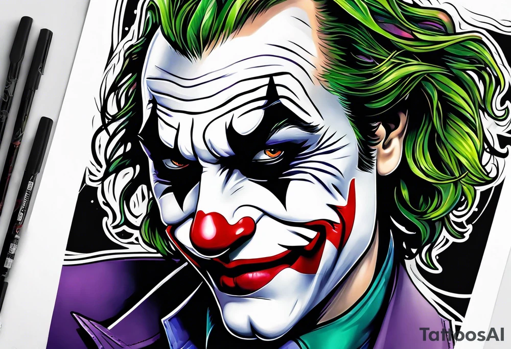 Joker tattoo idea