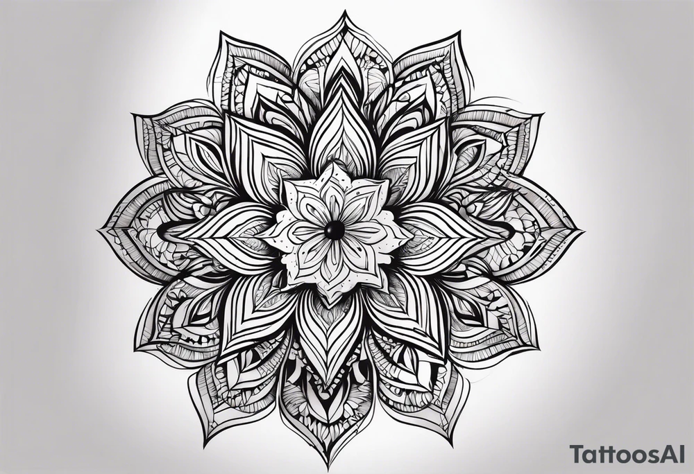 с тремя разніми узорами tattoo idea
