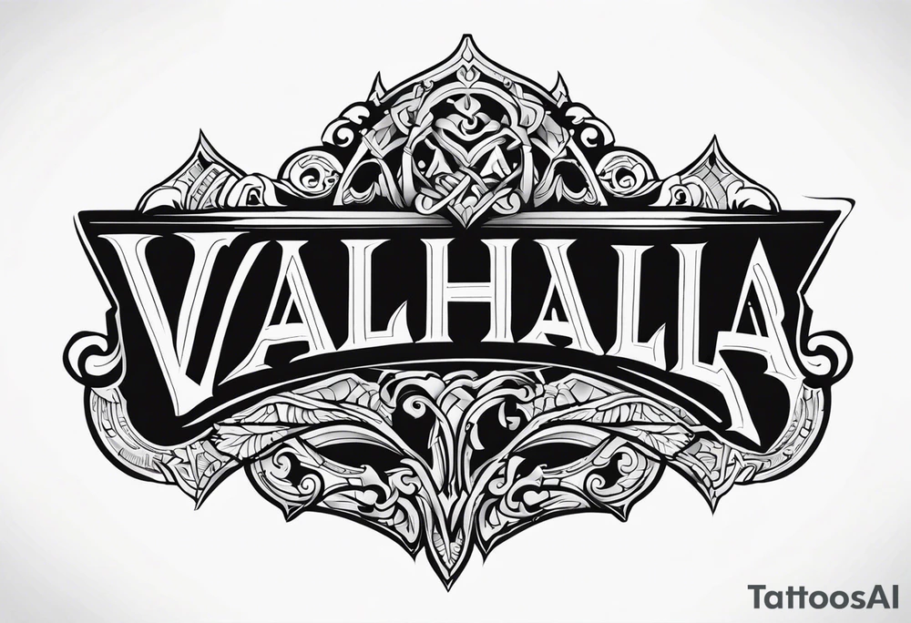 Valhalla tattoo idea