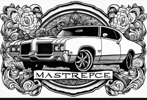 1970 cutlass supreme tattoo idea