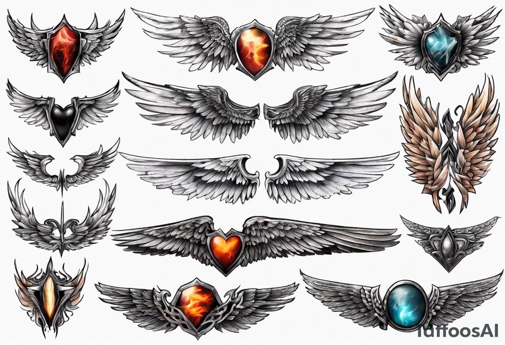 WINGS tattoo idea