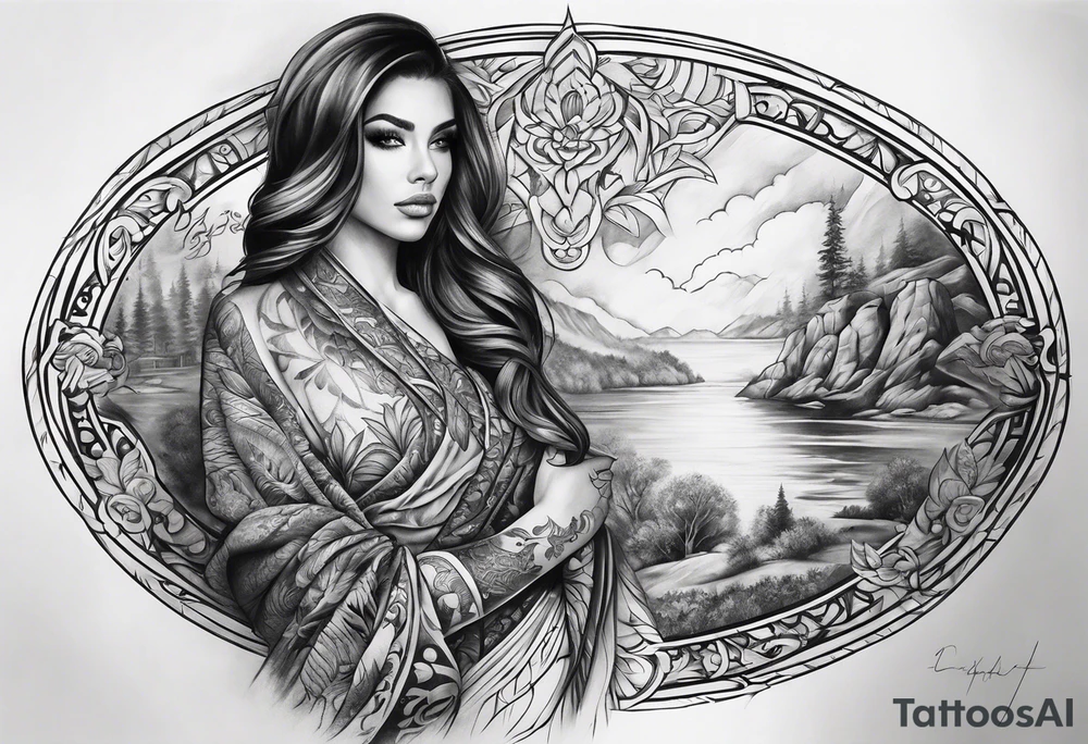 Sleeve tattoo idea