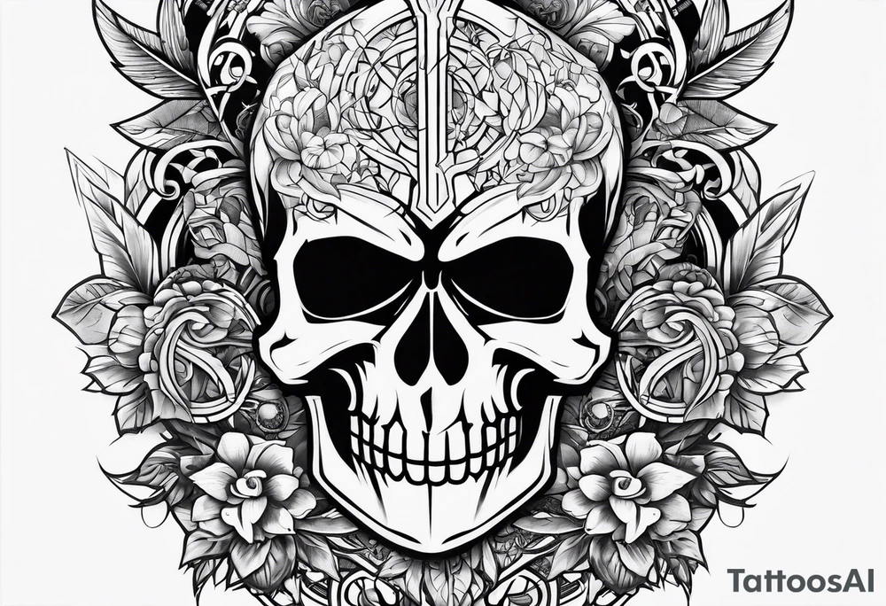 punisher tattoo idea