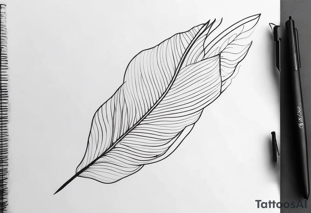 Line tattoo idea