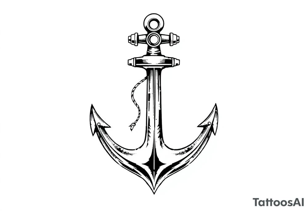 Anchor tattoo idea
