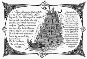 VALHALLA prayer poem lo there tattoo idea