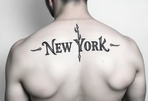 New york tattoo idea