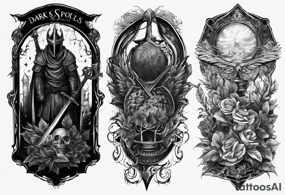dark sign from dark souls 1 tattoo idea