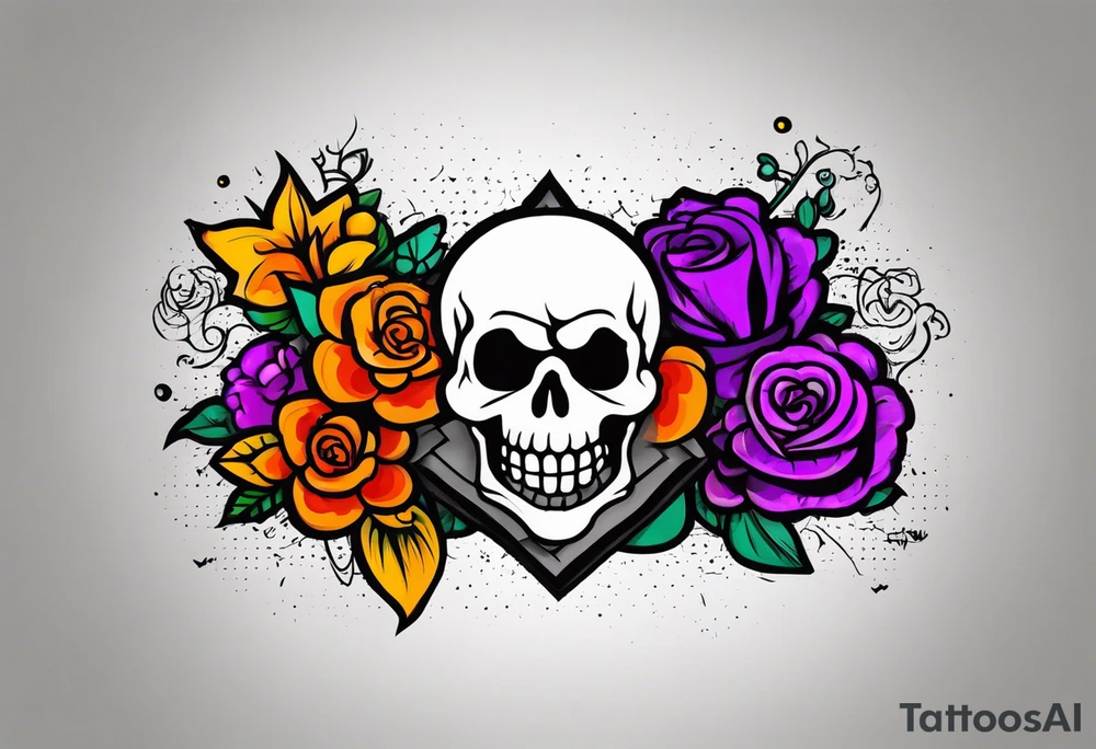 Forearm death row records tattoo idea