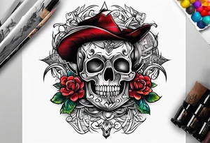 Country music tattoo idea