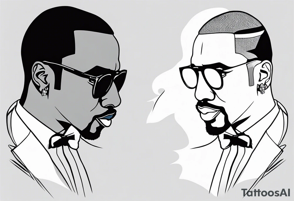 p diddy tattoo idea