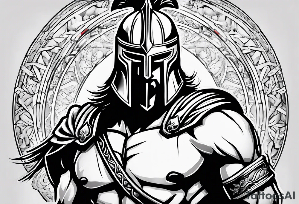 Spartan tattoo idea