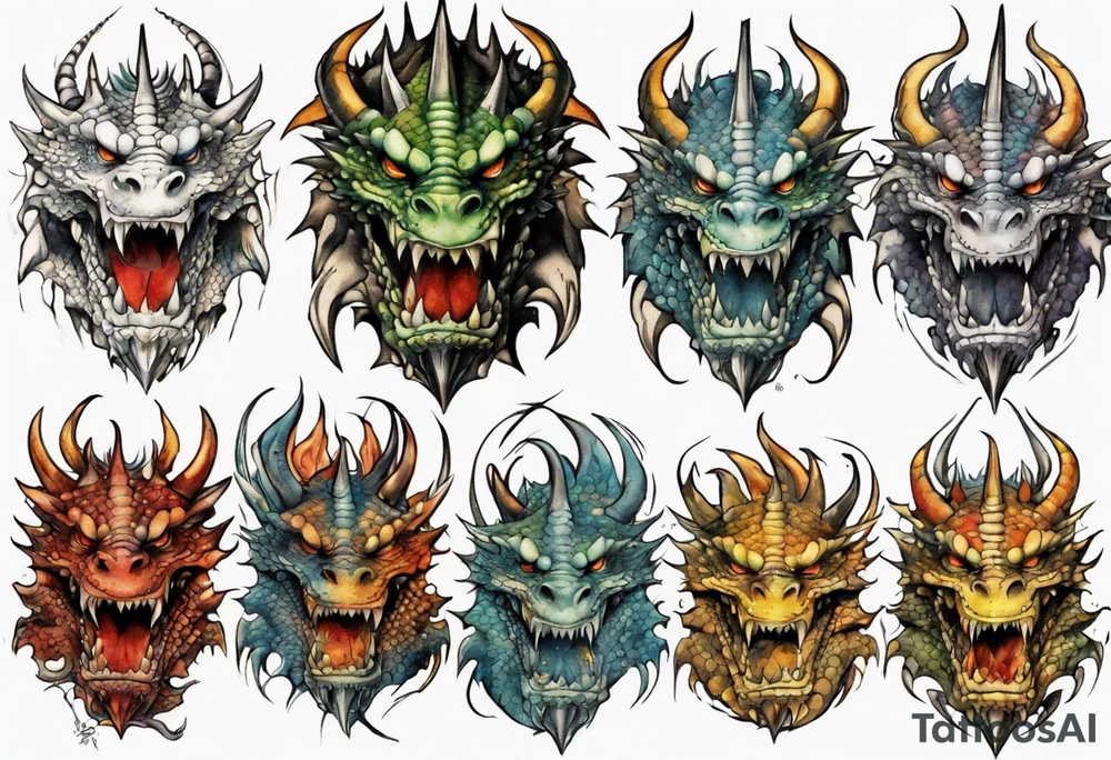 Dragon
Warrior tattoo idea