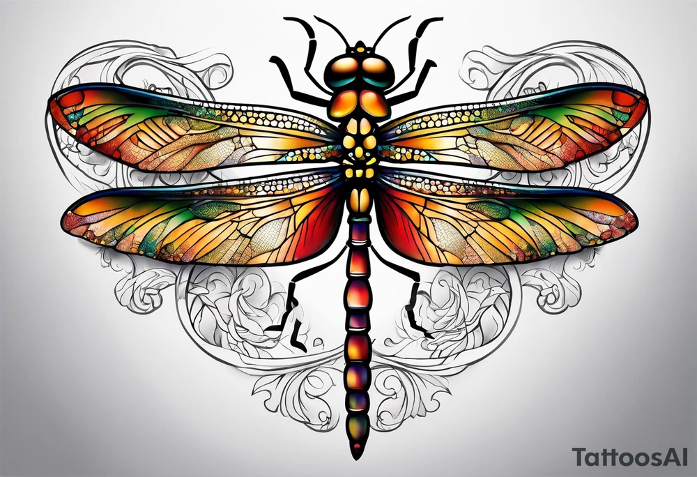 dragonfly tattoo idea