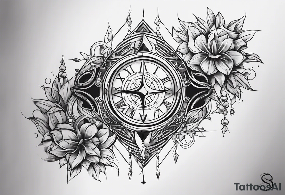 broken sword tattoo idea