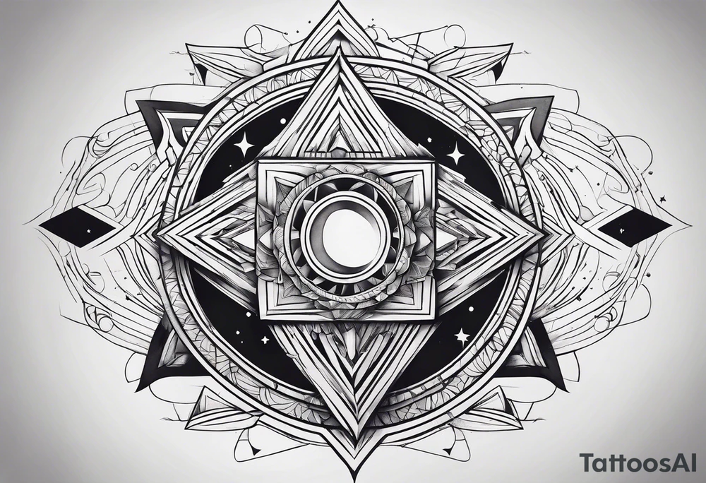 galaxy tattoo idea