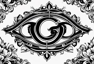 words say Hutting Est.2004 tattoo idea
