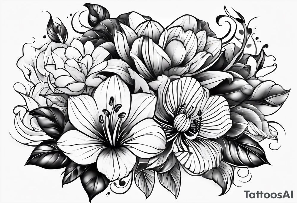 draw a tattoo in chest and shoulder tattoo idea