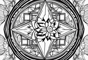 minimal christian tattoo idea
