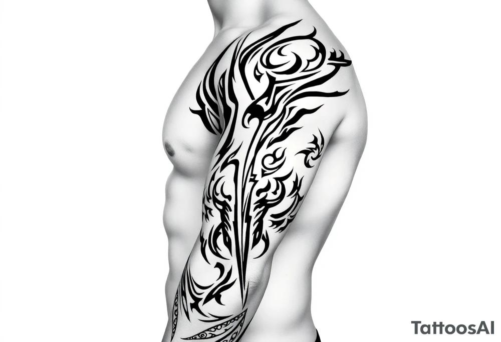 Lightening tattoo idea