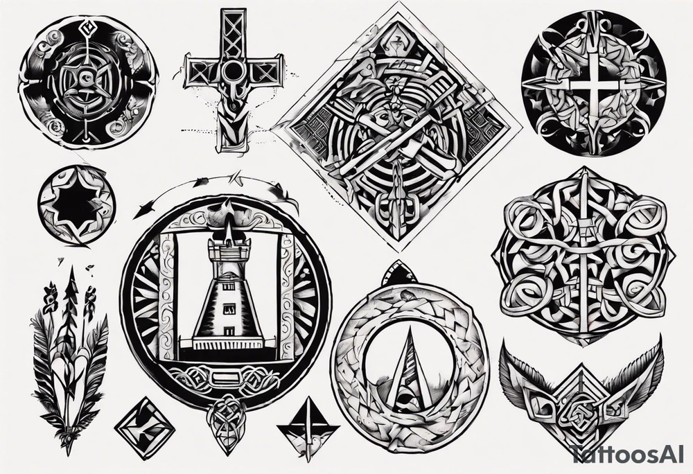 New Zealand/Irish tattoo idea