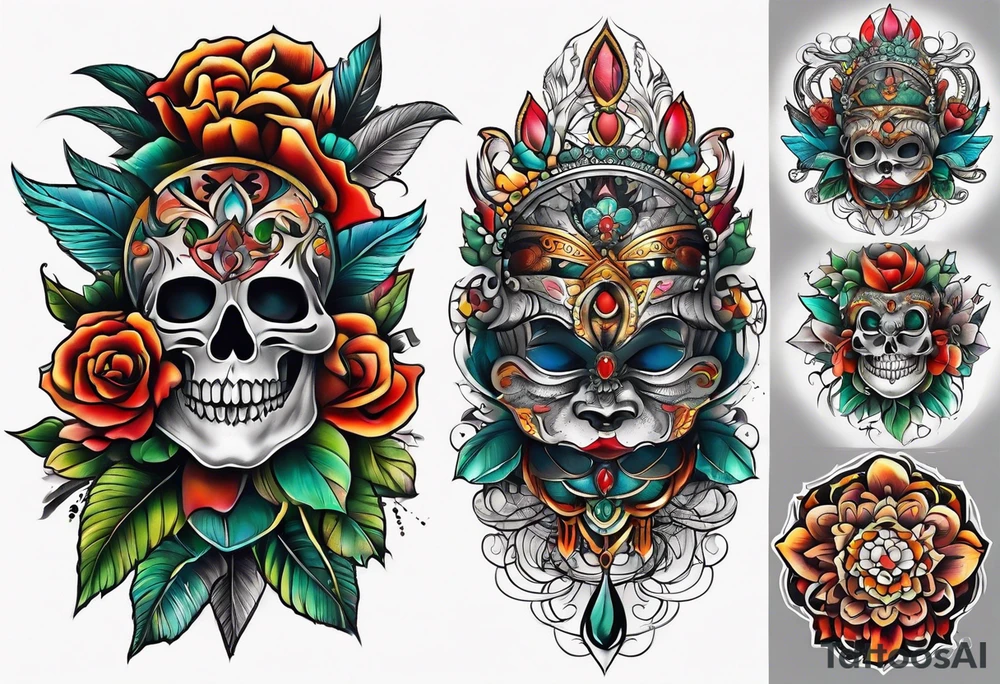 Foot tattoo idea