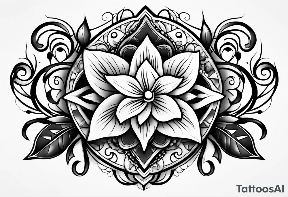 neo-traditional tattoo idea