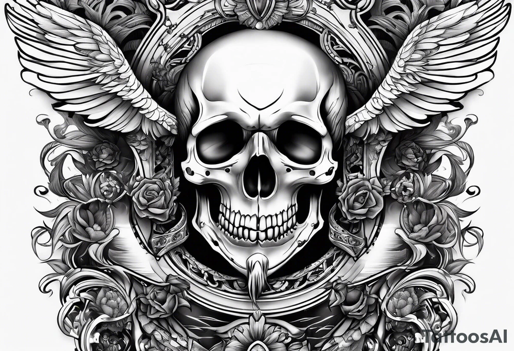 momento mori tattoo idea