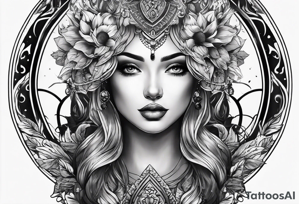 arm tattoo black work tattoo idea
