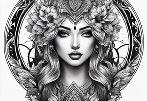 arm tattoo black work tattoo idea