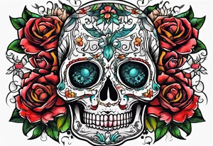 dead inside happy on the outside tattoo idea