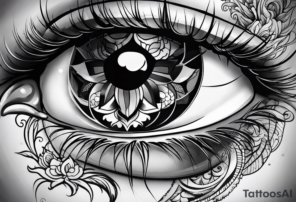A warmhole tattoo idea
