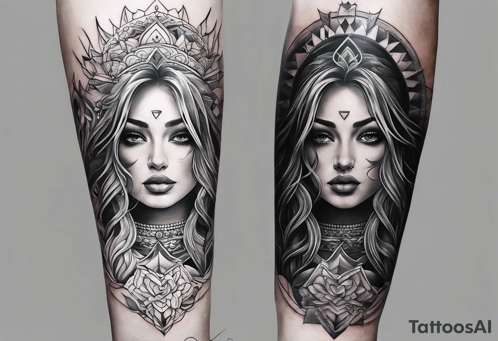 forearm sleeve tattoo idea