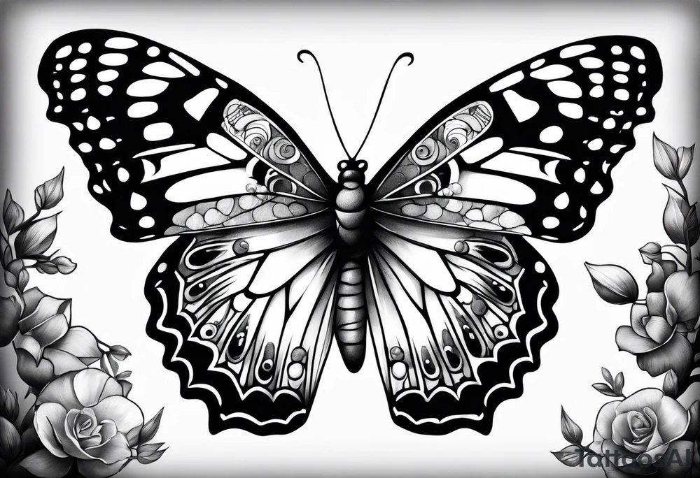 Hackberry emperor tattoo idea