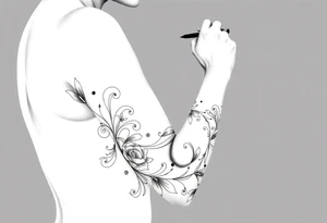 Hairdressing tattoo idea