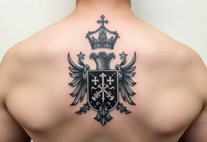 Serbian crest and St. George tattoo idea