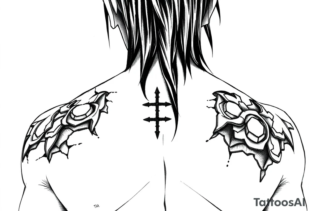 Itachi anime tattoo idea