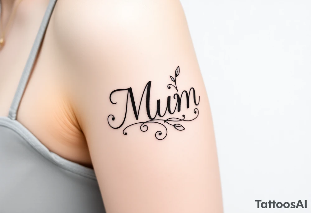 mum tattoo idea