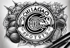 Chicago sports tattoo idea