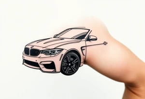 Make me something car related tattoo idea