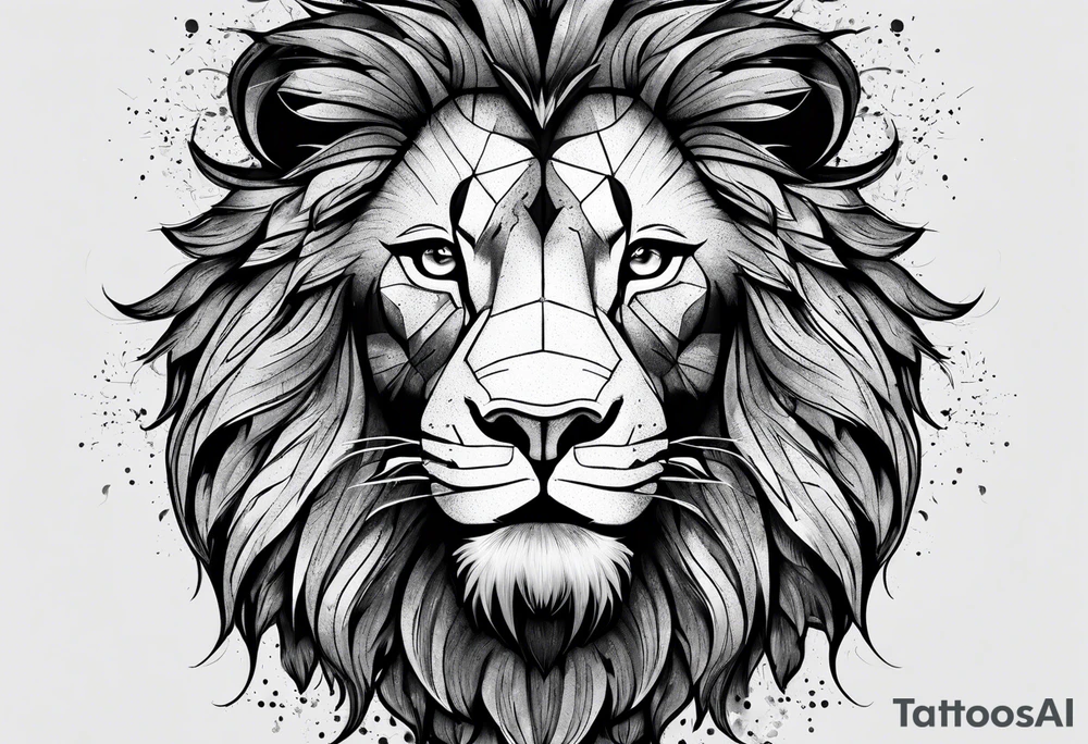 Lion from atlas tattoo idea