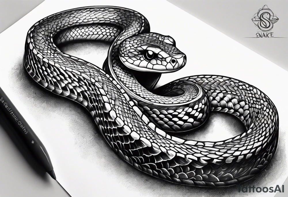 Snake tattoo idea