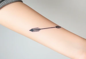 Bow arrow tattoo idea