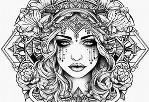 depression, grief and ptsd tattoo idea