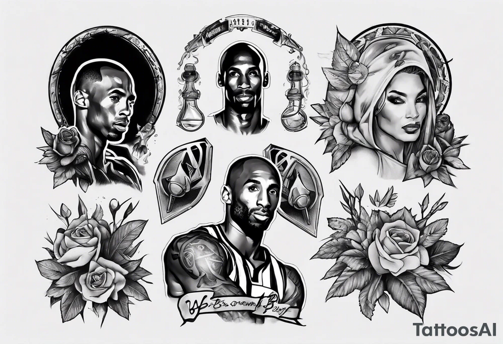 kobe bryant tattoo idea