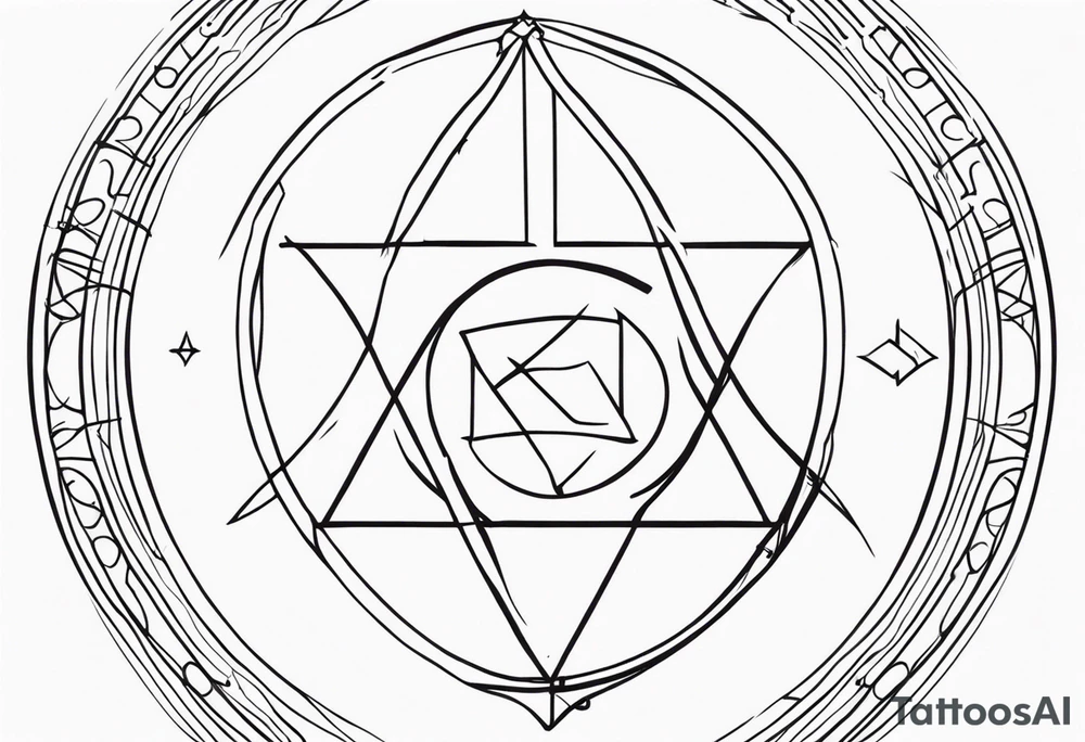 Atheist Theme tattoo idea